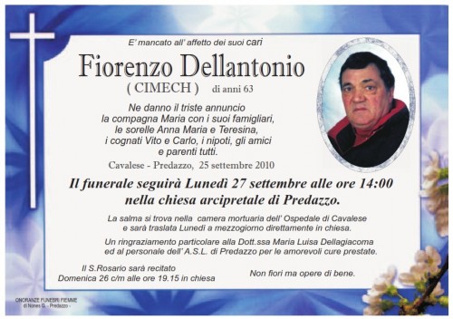 necrologia fiorenzo dellantonio cimek predazzoblog e1285438060556 Predazzo necrologia: Fiorenzo Dellantonio Cimech