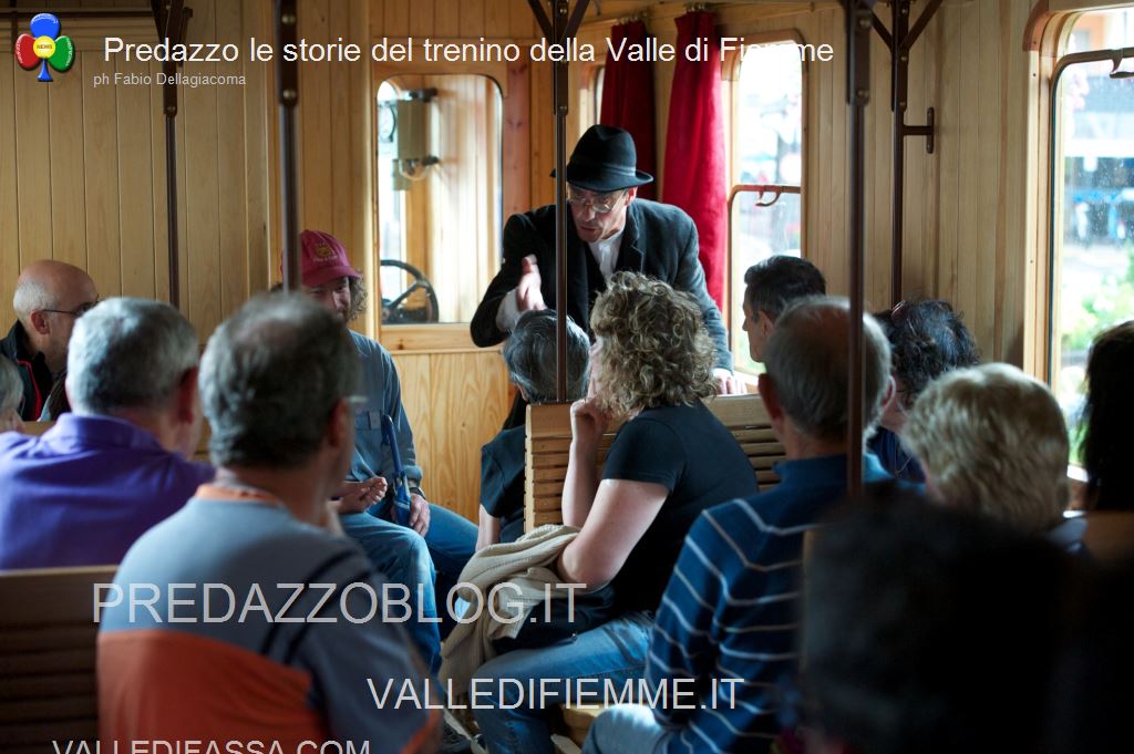 Predazzo le storie del trenino della valle di fiemme3 Predazzo, tutti in carrozza per le storie del trenino della Valle di Fiemme