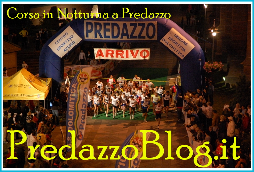 corsa in notturna predazzo blog1 Predazzo, il tracciato della Corsa in Notturna 2013