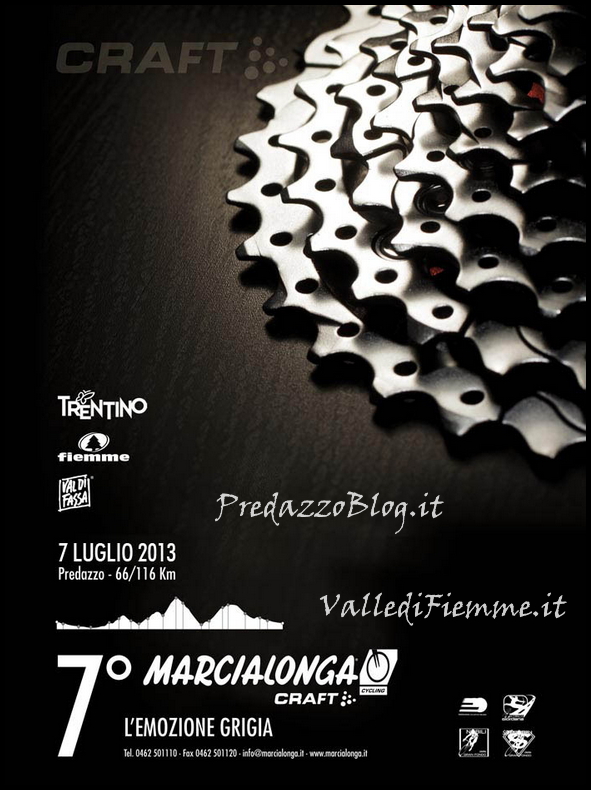 marcialonga cycling 2013 7 Marcialonga Cycling Craft con nuova partenza e arrivo a Predazzo
