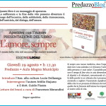 l amore sempre libro biblioteca predazzo 150x150 Predazzo, Riccardo Gazzaniga presenta «A viso coperto»