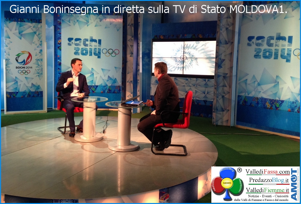 gianni boninsegna predazzo moldova 1 Gianni Boninsegna commenta Sochi 2014 in TV di Stato MOLDOVA1