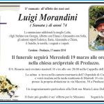 luigi morandini 150x150 Predazzo, necrologio Antonio Brigadoi (Pinter)