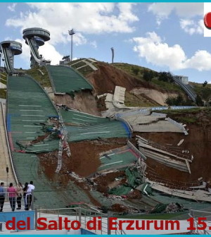 Stadio del Salto di Erzurum frana 2014