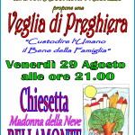 veglia preghiera bellamonte 150x150 Parrocchia di Predazzo, avvisi settimanali 15 22 agosto