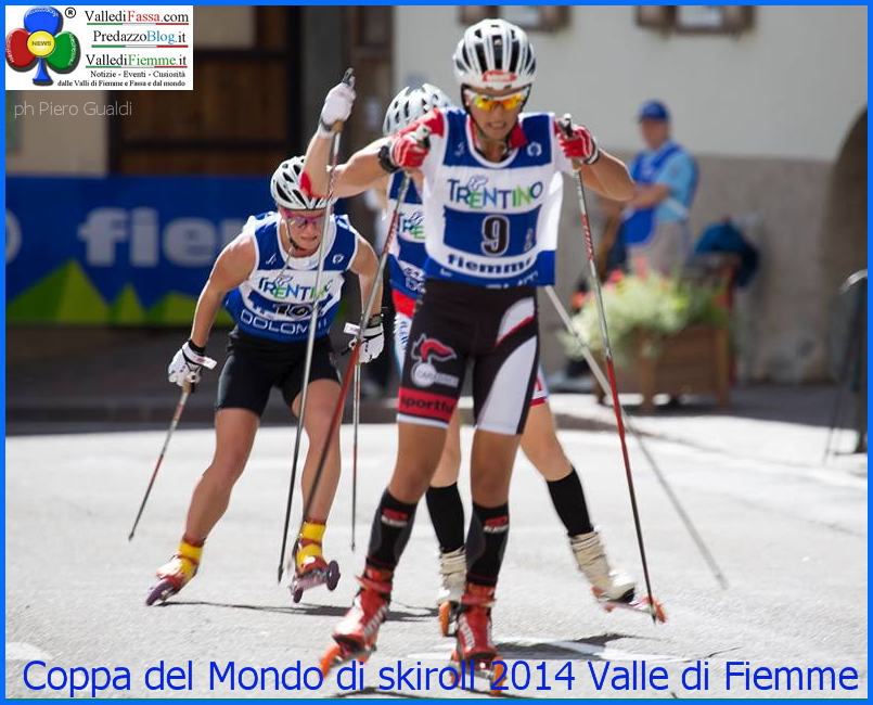 gaia vueric skiroll fiemme 2014 predazzo blog Giulia Stürz e Gaia Vuerich oro nella Team Sprint Fiemme 2014 