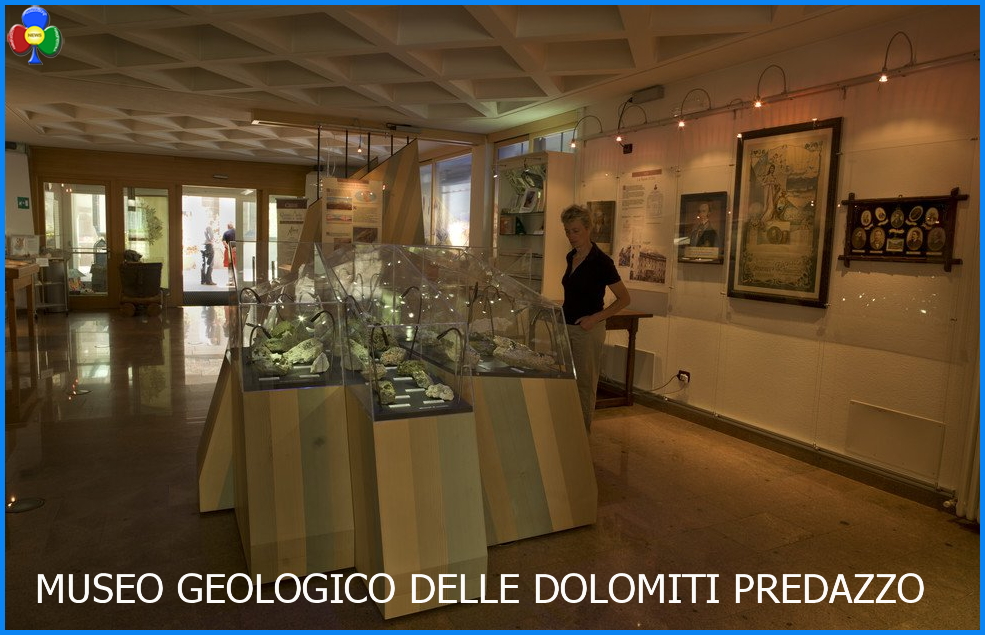 museo geologico dolomiti predazzo entrata Inaugurazione Museo Geologico delle Dolomiti di Predazzo