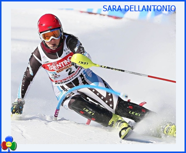 sara dellantonio sci alpino1 Sara Dellantonio al debutto in Coppa Europa 