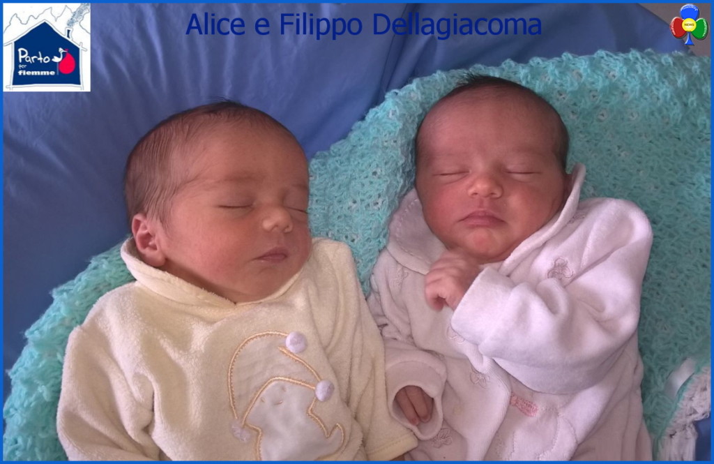 alice e filippo dellagiacoma 1024x665 *Più carote per l’Ospedale di Fiemme* Benvenuti Alice e Filippo