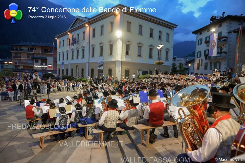concertone bande di fiemme a predazzo 2.7.2016 ph massimo vaia971 Successo per il 74° Concertone di Predazzo. Le Foto 