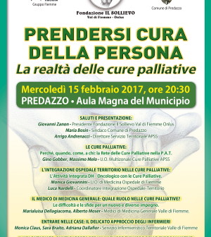 locandina cure palliative Predazzo 15_02_2017