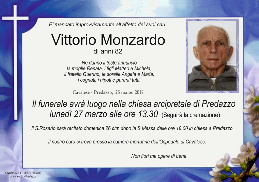 monzardo vittorio Avvisi Parrocchia 26.3/2.4 necrologio Vittorio Monzardo