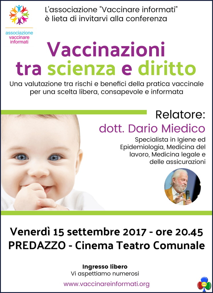 vaccinare informati miedico 746x1024 Serata sulle Vaccinazioni con il dott. Mario Miedico