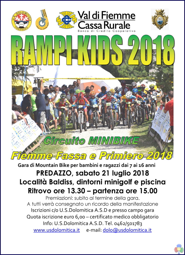 rampikids dolomitica predazzo 2018 744x1024 Rampi Kids e Corsa in Notturna 2018 a Predazzo