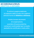didattica a distanza coronavirus