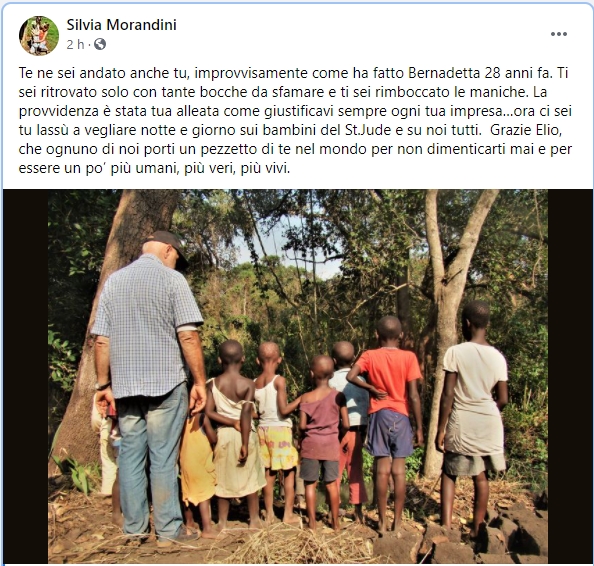 elio croce silvia morandini Fratel Elio Croce di Moena muore di coronavirus in Uganda 