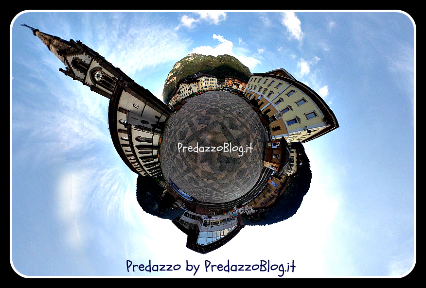 predazzo piazza e chiesa cielo by predazzo blog Foto Predazzo e dintorni