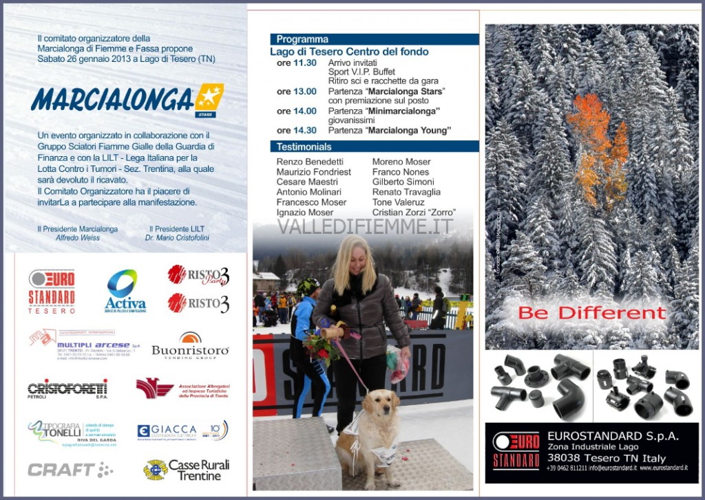 marcialonga stars 2013 1024x727 Fiemme Nordic Walking alla Marcialonga Stars con il Winter N.W.
