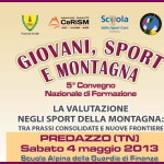 locandina convegno mini giovani sport e montagna finanza predazzo 150x150 Bellamonte, 12° Coppa Italia Parasnowboard Cross 