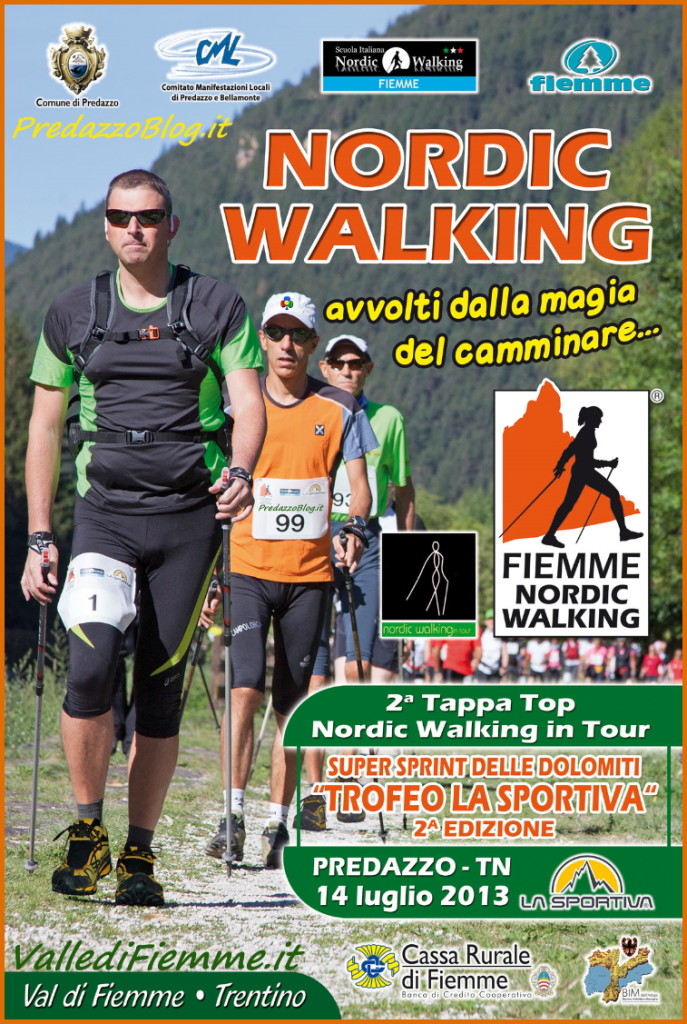 nordic walking fiemme seconda edizione 2013 predazzo blog 687x1024 Super Sprint delle Dolomiti 2°Trofeo la Sportiva Nordic Walking Fiemme