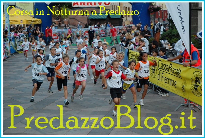 corsa in notturna predazzo blog Predazzo, il tracciato della Corsa in Notturna 2013
