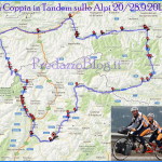 percorso coppia in tandem sulle alpi settembre 2013 predazzo blog 150x150 Pedalare in tandem da Catania a Predazzo, 1600 km con Paola e Alessandro Guadagnini