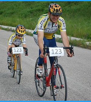 trofeo padre figlio predazzo in bici 2013