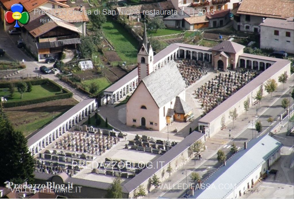 Predazzo chiesa di san Nicolò al cimitero restaurata 2013 ph mauro morandini1 Parrocchia di Predazzo