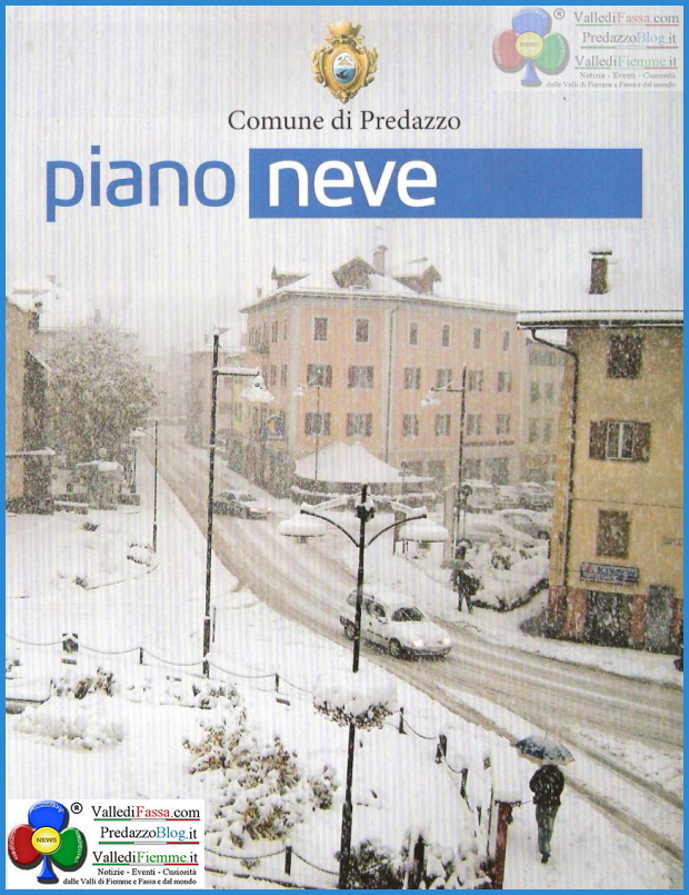 piano neve1 Il nuovo Piano Neve del Comune di Predazzo