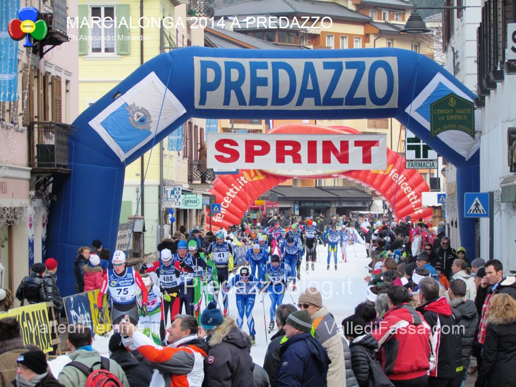 Marcialonga 2014 a Predazzo ph Alessandro Morandini Predazzoblog26 Aperte le preiscrizioni per la Marcialonga di Fiemme e Fassa 2015