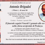 antonio brigadoi pinter 150x150 Necrologi, Alba Zanetti e Giuseppe Brigadoi (pinter)