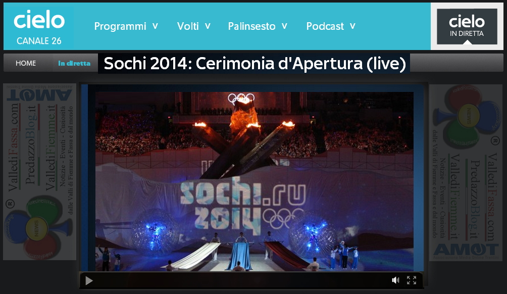 sochi olimpiadi diretta streaming tv predazzo blog Sochi, le Olimpiadi in diretta TV streaming   Oggi Cerimonia Apertura