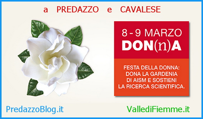 gardenia aism festa donna Festa della Donna, gardenie Aism a Predazzo e Cavalese