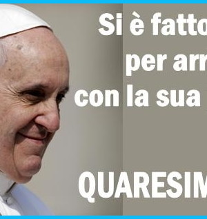 papa francesco quaresima 2014
