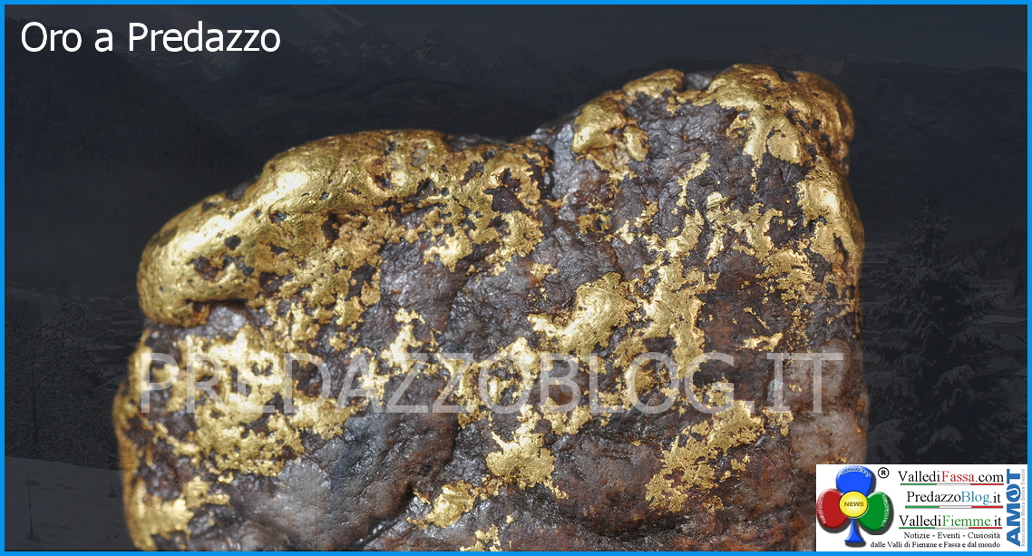 trovato oro a predazzo fiemme Trovato loro a Predazzo, una frana porta alla luce una vena aurifera
