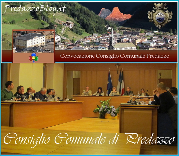 convocazione consiglio comunale predazzo Predazzo, Consiglio Comunale 6 ottobre 2014