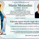 maria morandini 150x150 Predazzo, necrologio Nicolò Morandini