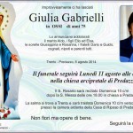 Gabrielli Giulia 150x150 Avvisi Parrocchia 3/10 marzo   Necrologio, Gianpaolo Ossi 