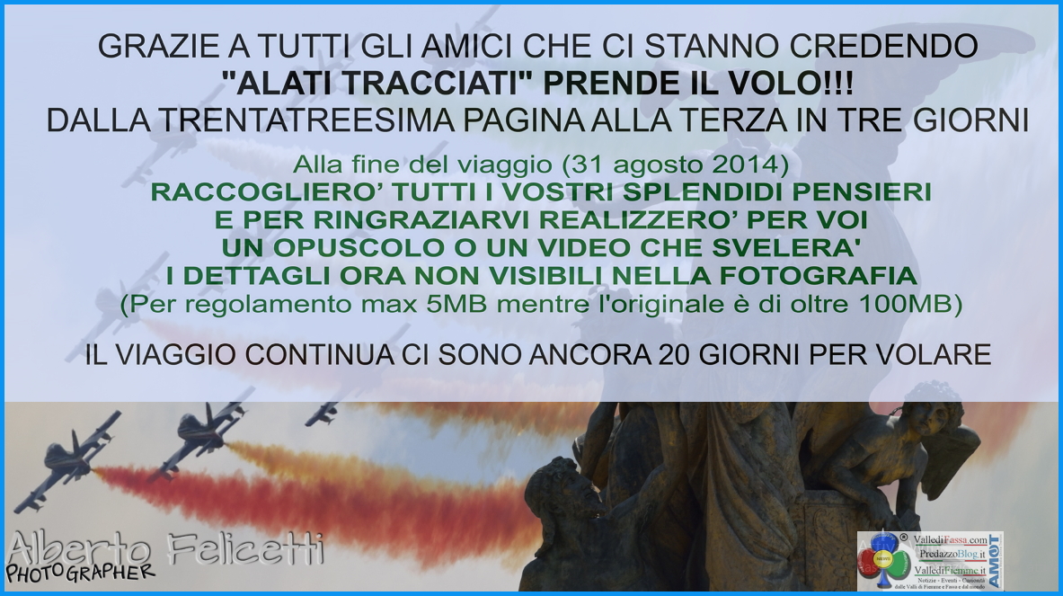 alati tracciati prende il volo Cieli dItalia, votiamo la foto di Felicetti al concorso del Touring Club Italiano