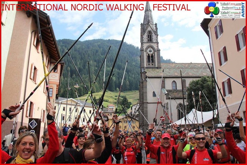 INTERNATIONAL NORDIC WALKING FESTIVAL predazzo fiemme Nordic Walking Festival di Predazzo. Il ritorno al futuro del camminare