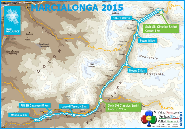 marcialonga 2015 tracciato Marcialonga 2015 la diretta streaming integrale su PredazzoBlog