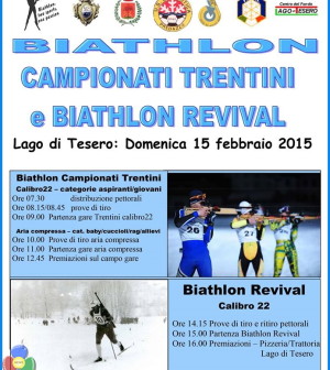 locandina campionati trentini biathlon