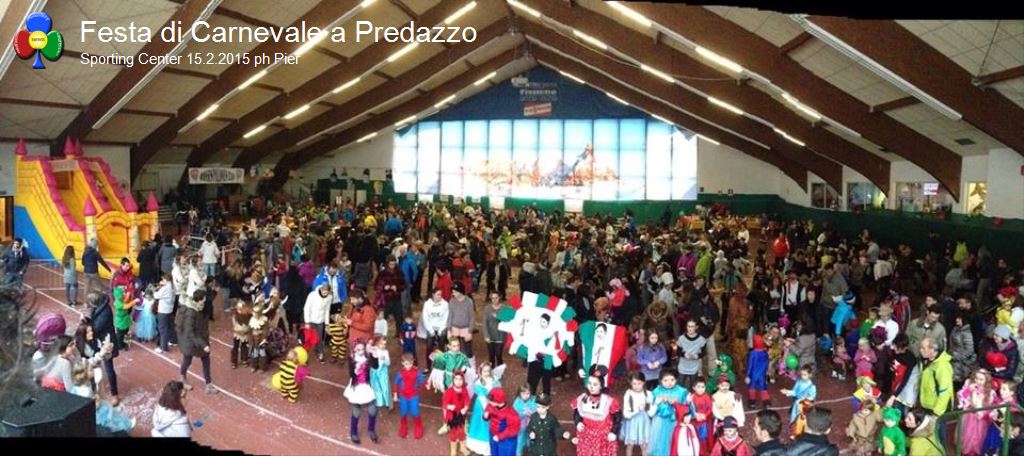 predazzo carnevale 2015 sporting center3 Predazzo, successo per il Carnevale dei Bambini allo Sporting Center