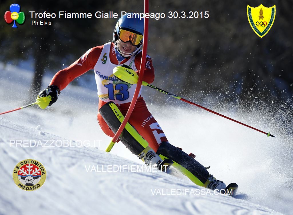 BORSOTTI G TROFEO FFGG 2015 a PHOTO ELVIS A Fabian Bacher il Trofeo Fiamme Gialle di Pampeago   Classifiche e Foto