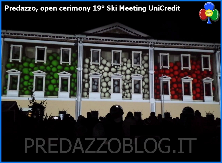 Predazzo open cerimony 19° Ski Meeting UniCredit Video Predazzo, cerimonia apertura 19° Ski Meeting UniCredit   Video 