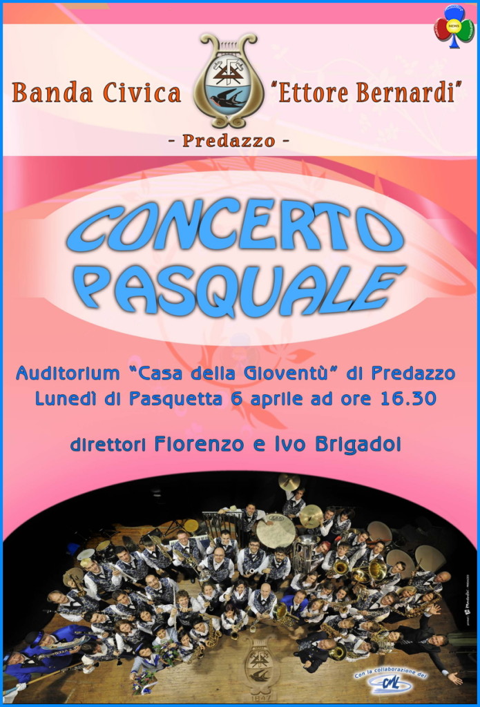 concerto di pasqua 2015 banda predazzo 695x1024 Predazzo, Concerto di Pasqua della Banda Civica