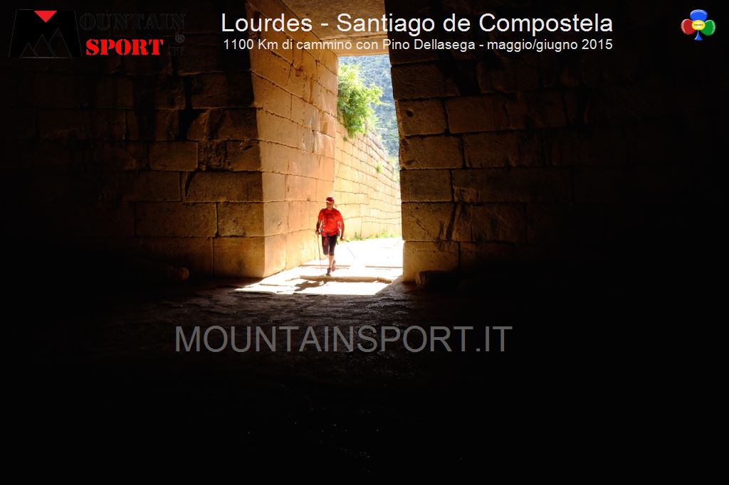 lourdes santiago con pino dellasega mountainsport1 Lourdes   Santiago 1100 Km, in cammino con Pino Dellasega