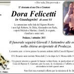 Felicetti Dora 150x150 Necrologio, Angelo Guadagnini 