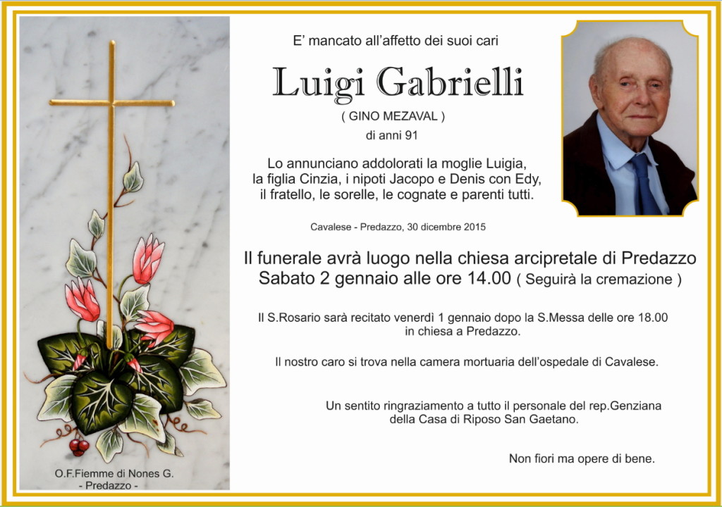 necro Gabrielli Luigi 1024x720 Necrologio, Luigi Gabrielli (Gino Mezaval)
