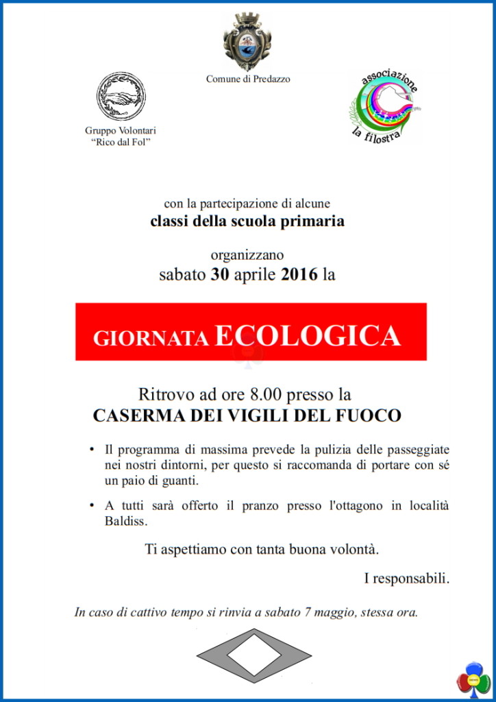 giornata ecologica 2016 predazzo 724x1024 Giornata Ecologica 2016 a Predazzo